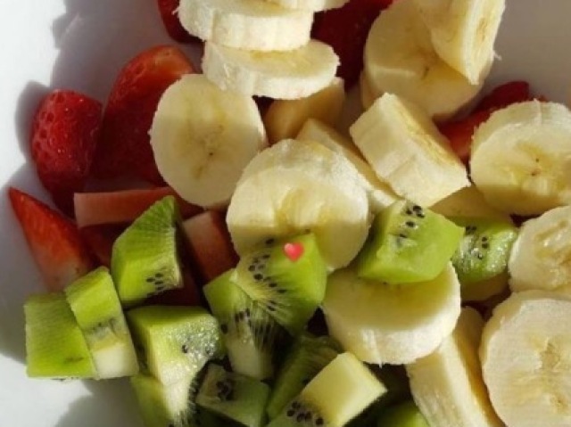 Salada de frutas (coisa bem saudável)