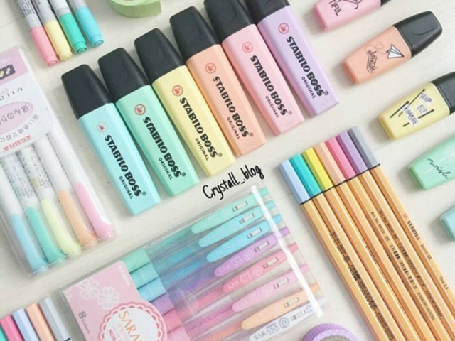 Qual seu estilo de material escolar?