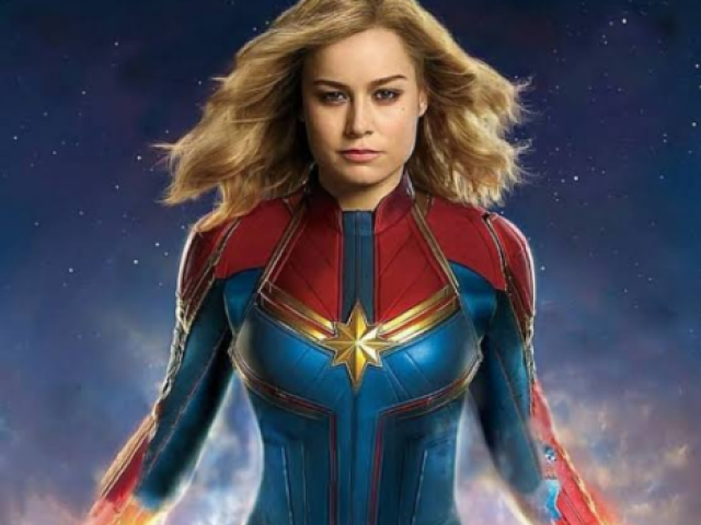 Você é a Capitã Marvel.