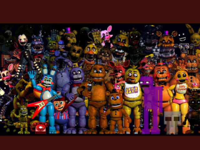 Você conheço todos os animatronics de FNaF? Parte 2