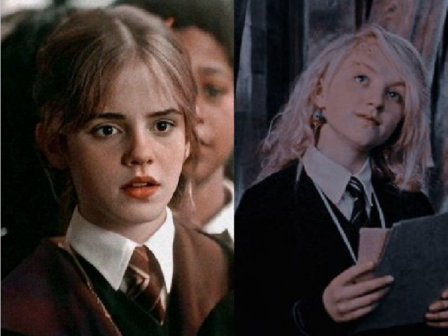 você é mais Hermione ou Luna?