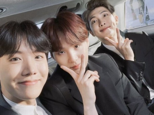 J-Hope, RM, Suga