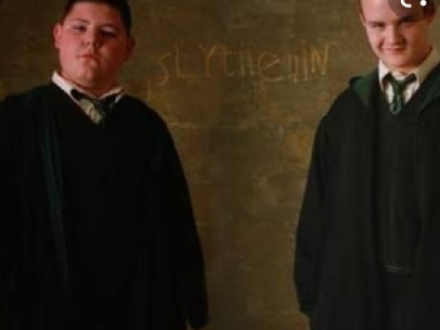 Crabbe e Goyle!
