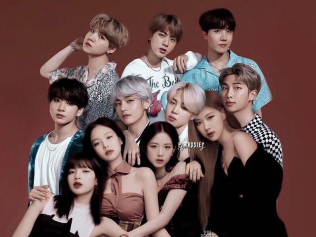 Os 4 Shipps mais famosos entre o BTS e o BLACKPINK