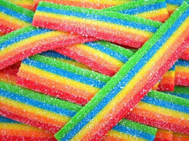 Rainbow sourbelts