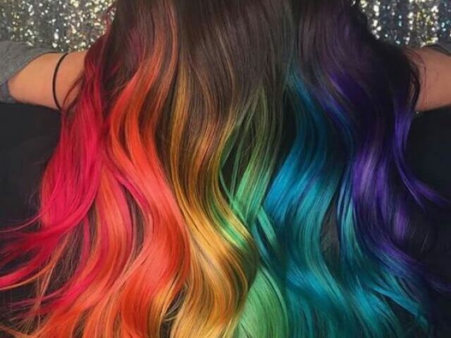 Qual tipo de cabelo pintado você teria?