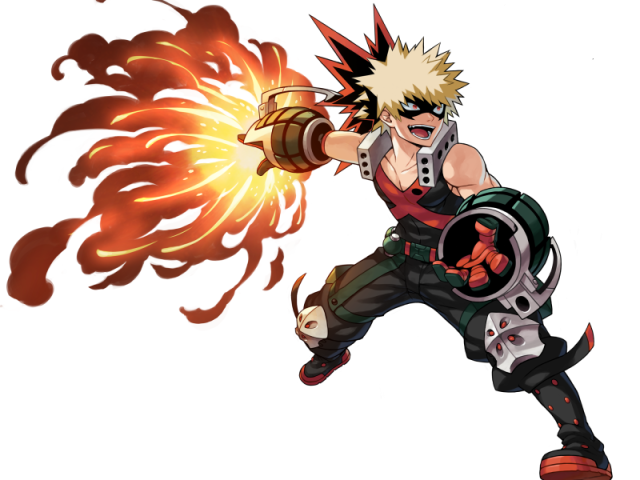 Katsuki Bakugou ( Explosivo )