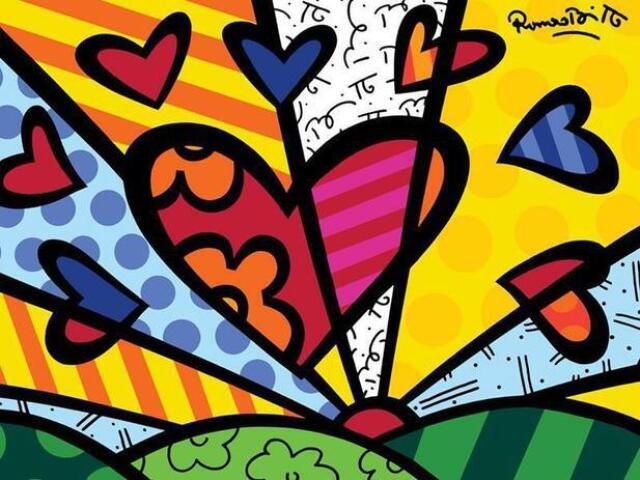 Quadro Romero Britto