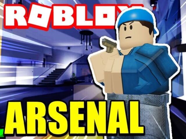 o mais famoso mapa do roblox de tiro ARSENAL