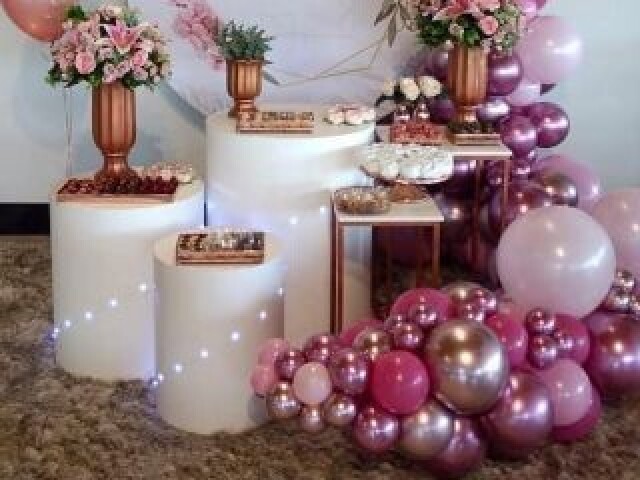Monte sua festa de 15 anos