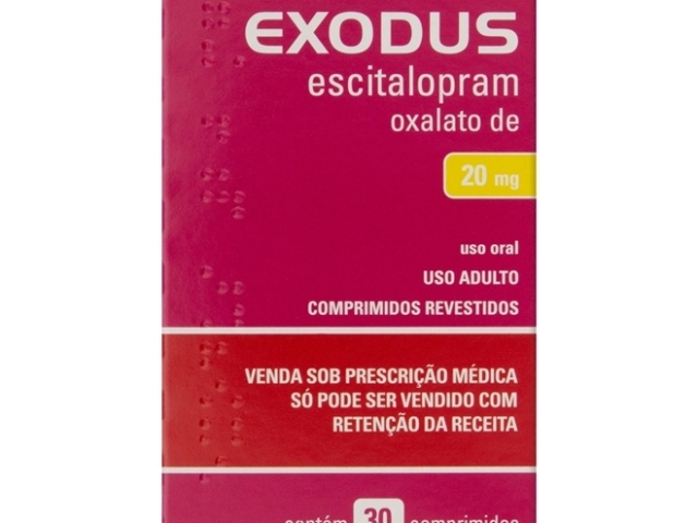 Escitalopram oxalato -Discrição: tratamento e prevenção da recaída ou recorrência da depressão tratamento do pânico com ou sem agorofobia transtorno da ansiedade generalizada , transtorno da ansiedade social e tratamento do transtorno obsessivo toque -Idade: Uso adulto