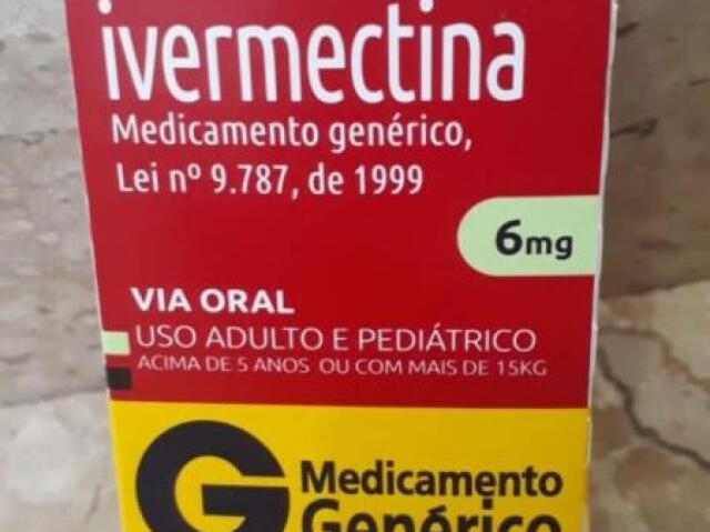 ivermectina - Discrição: tratamento de verme -Idade- Uso adulto e pediátrico acima de 5 anos ou com pelo menos 15kg