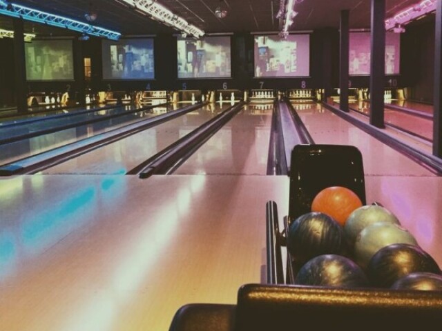 Uma pista de boliche 🎳