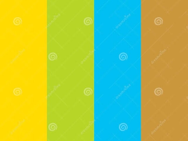 Ou azul claro marrom claro verde claro e amarelo claro