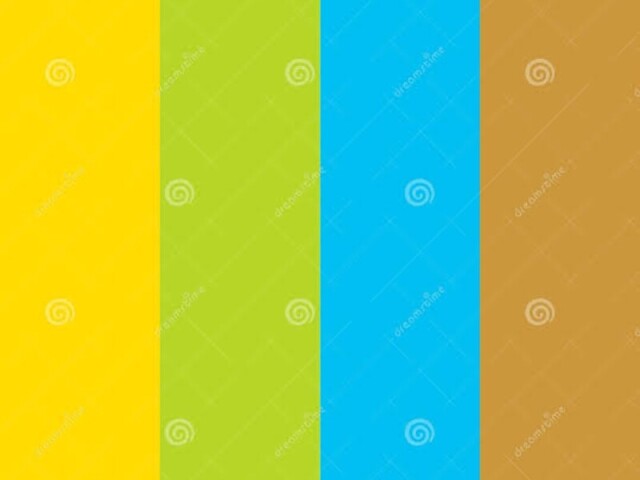 Ou azul claro marrom claro verde claro e amarelo claro