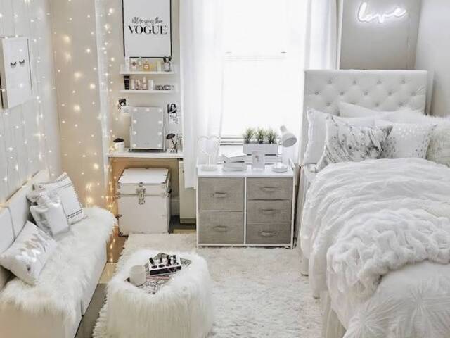 ~quarto todo branquinho~ ✌🏻