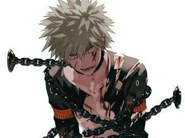 Você fala que é uma nova vilã e vai ficar com o bakugou, mais você realmente quer sim salvar bakugou