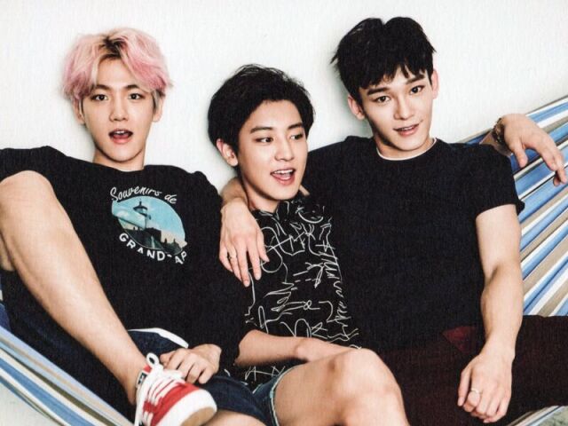 Baekhyun, Chen e Chaenyeol - EXO