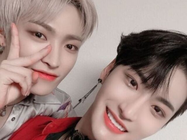 Seongwha e Hongjoong - ATEEZ