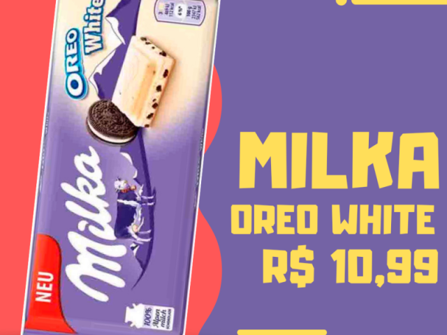 Milka Oreo White