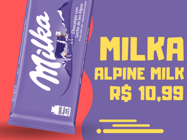 Milka Alpine Milk