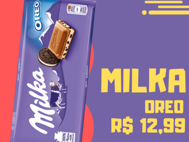 Milka Recheio de Oreo