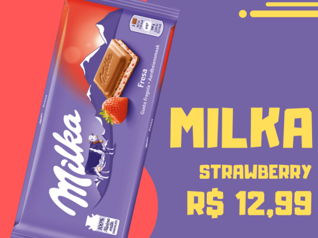 Milka Strawberry