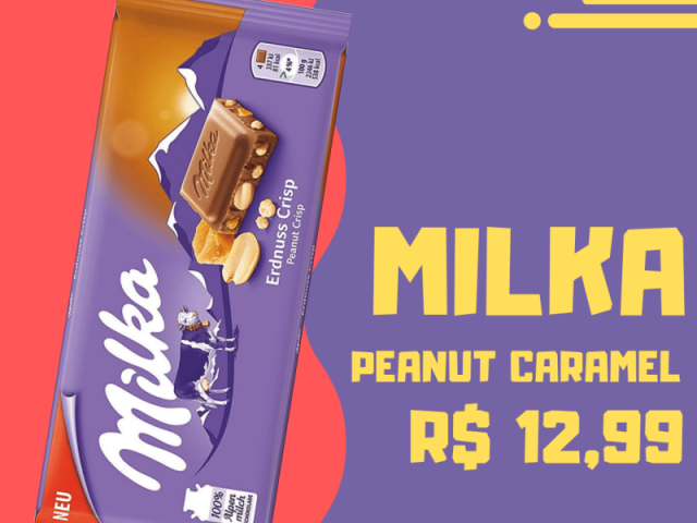Milka Peanut Caramel