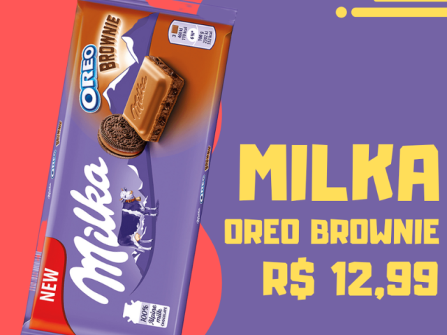 Milka Oreo Brownie