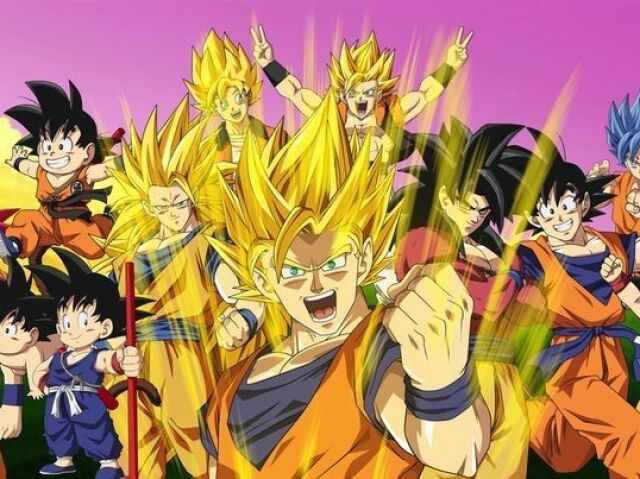 Faça a sua Transformação de Dragon Ball
