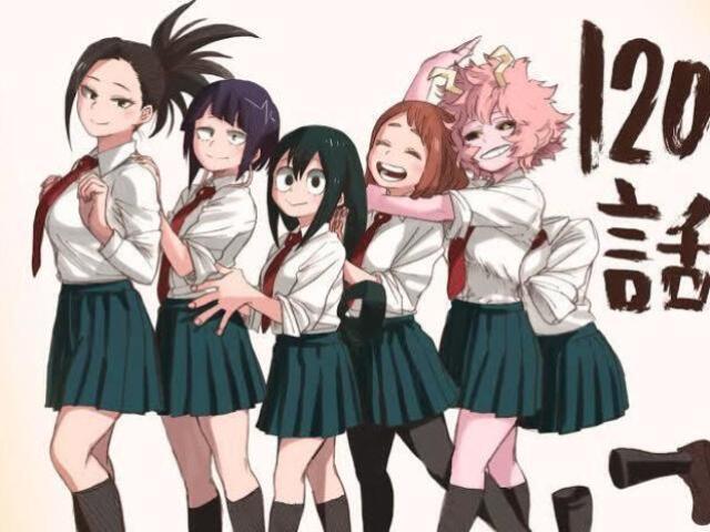 Qual garota de boku no hero você seria? <3