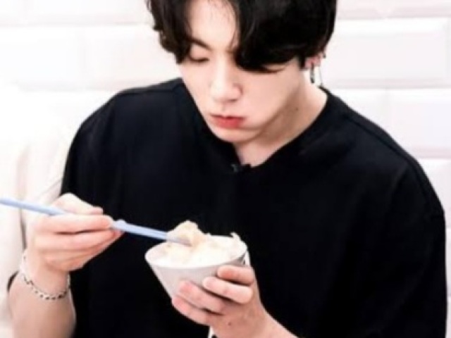 Comer com o Jungkook