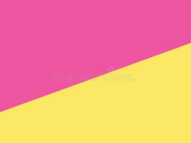 Amarelo e rosa, ou só um dos dois