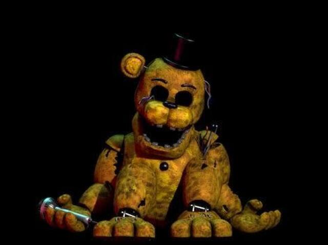 Withered Golden freddy