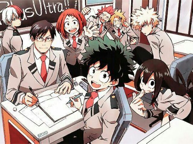 UaU você conhece bastante de boku no hero academia, só errou uma