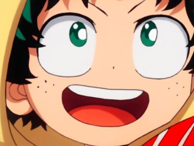 Deku esta feliz!