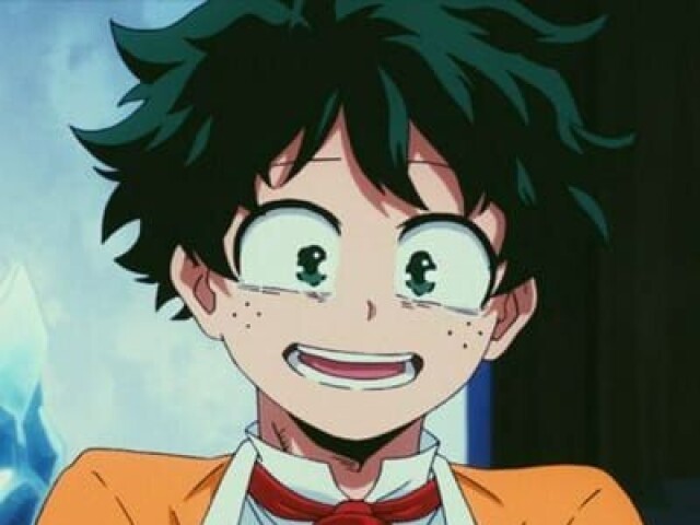 Deku esta emocionado!