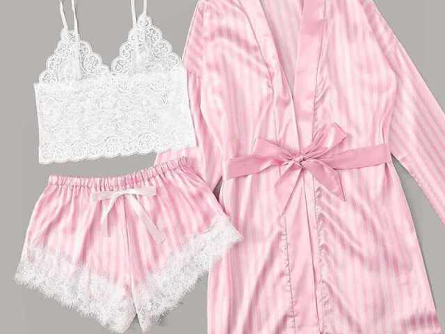 Pijama mais chic com robe