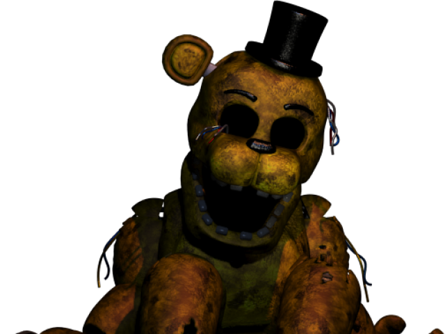 Whitered Golden Freddy.