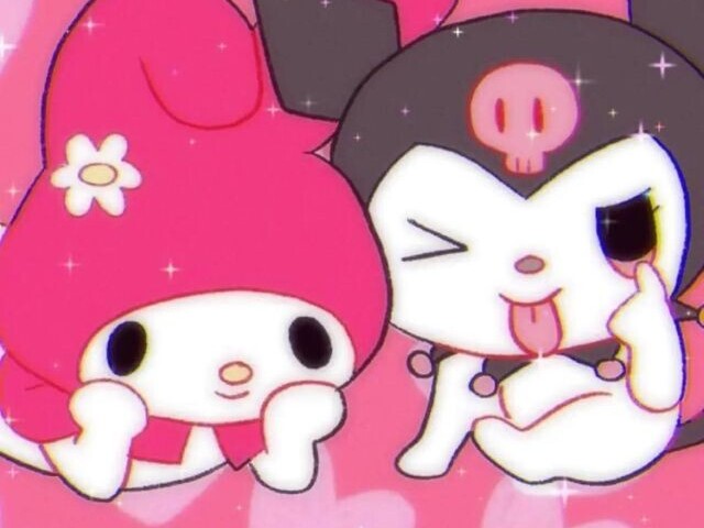 Kuromi and My Melody