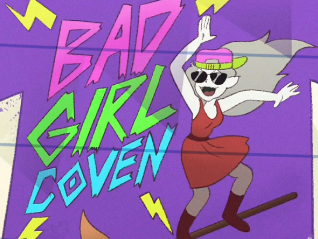 Bad Girl Coven/Eda Coven
(termo informal para os seguidores de Eda , embora Luz anteriormente se referisse a ele como " Eda Coven ". Luz considera sua tutela sob Eda como um coven efetivamente sem coven dirigido por Eda que não segue as regras usuais de restringir o lançamento de magia, mas envolve muitas tarefas aparentemente inúteis. Eda insiste que ela seja chamada de "Bad Girl".)