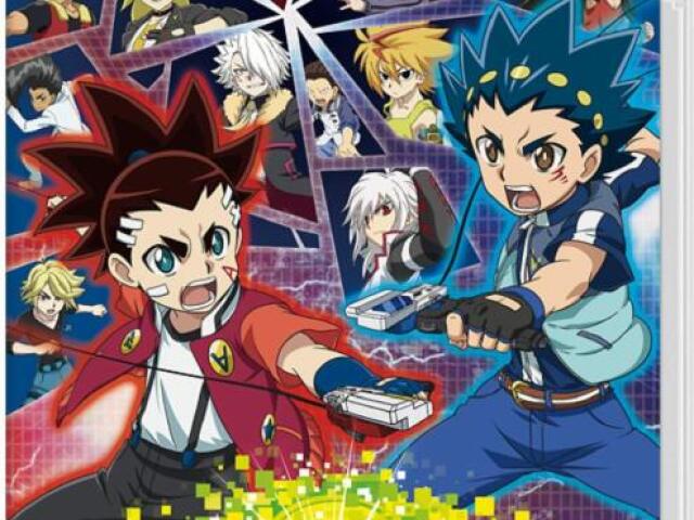 Apenas quem é fã de Beyblade saberá quem são esses personagens