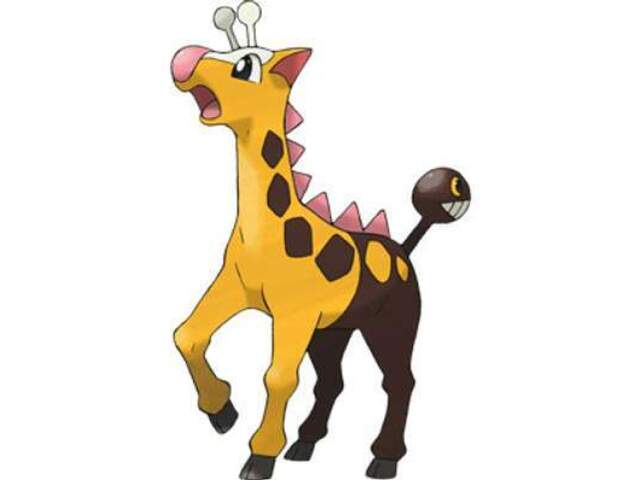 Girafarig (antes de escolher, dá uma olhada no rabo dele)