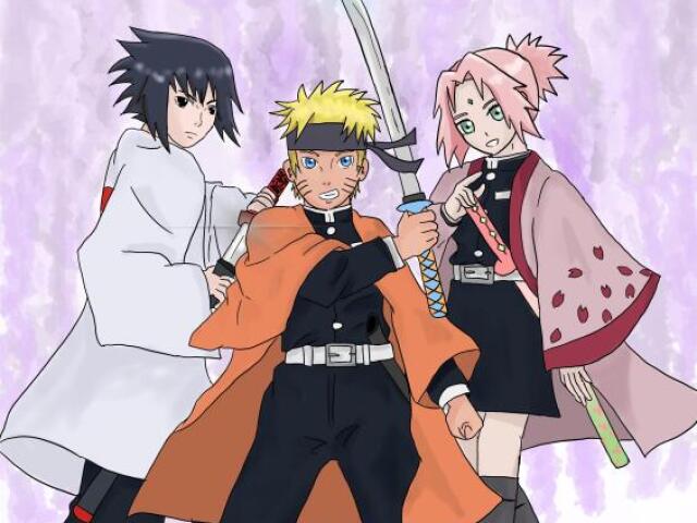 Demon slayer e naruto