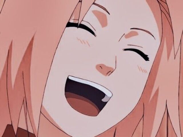 Você deu com a Sakura Haruno!