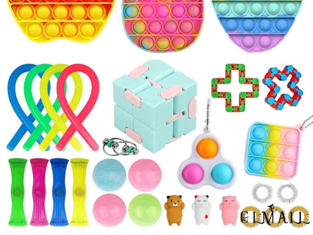 Monte sua coleção de Fidget Toys!