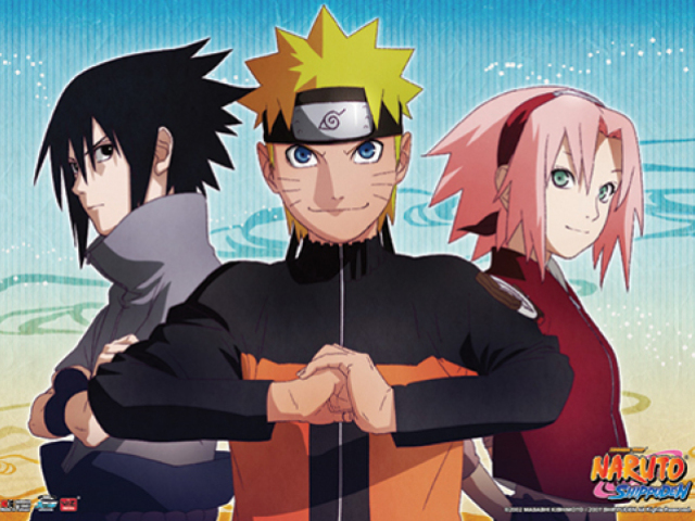 Naruto, Sasuke e Sakura