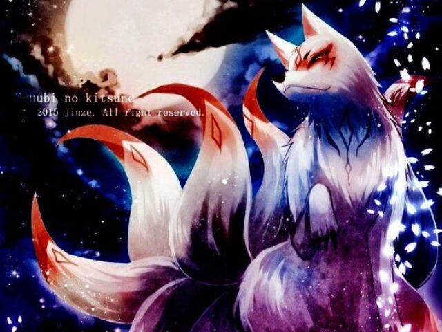 Kitsune/ raposa de nove caudas