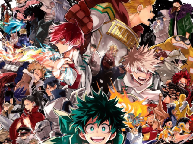Qual é o personagem de MHA?