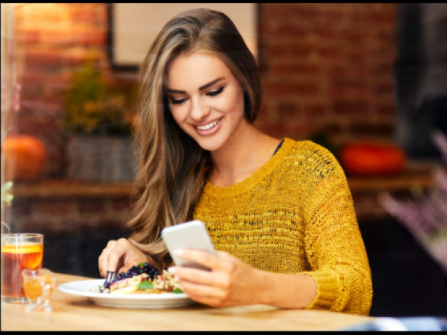 Ir ao restaurante sozinha, para esfriar a cabeça